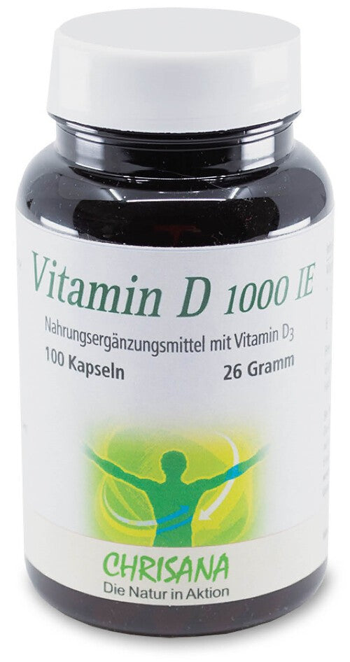 CHRISANA Vitamin D3 1000 IE Kapseln (100 Stk)