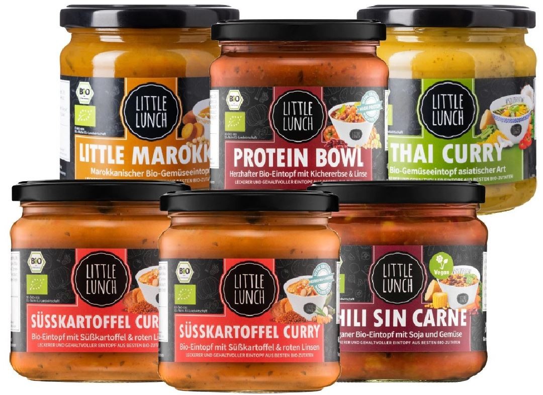 LITTLE LUNCH Probierbox Herzhaft (6x350ml)