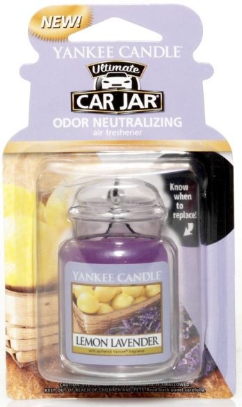 Yankee Candle Car Jar Ultimate Lufterfrischer Lemon Lavender (1 Stk)