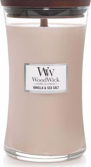 WoodWick Vanilla & Sea Salt Large Jar (1 Stk)