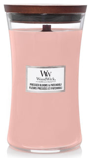 WoodWick Pressed Blooms & Patchouli Large Jar (1 Stk)