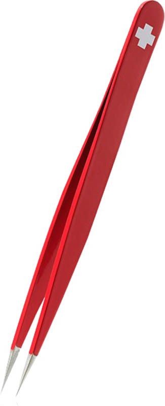 RUBIS Pinzette spitz Schweizerkreuz (1 Stk)