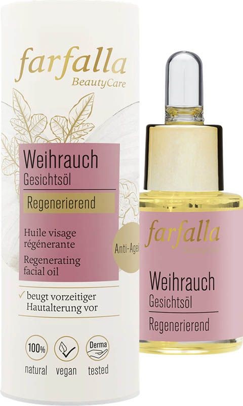 Farfalla Gesichtsöl Weihrauch regenerierend (15ml)