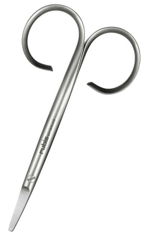 RUBIS Babynagelschere Inox (1 Stk)