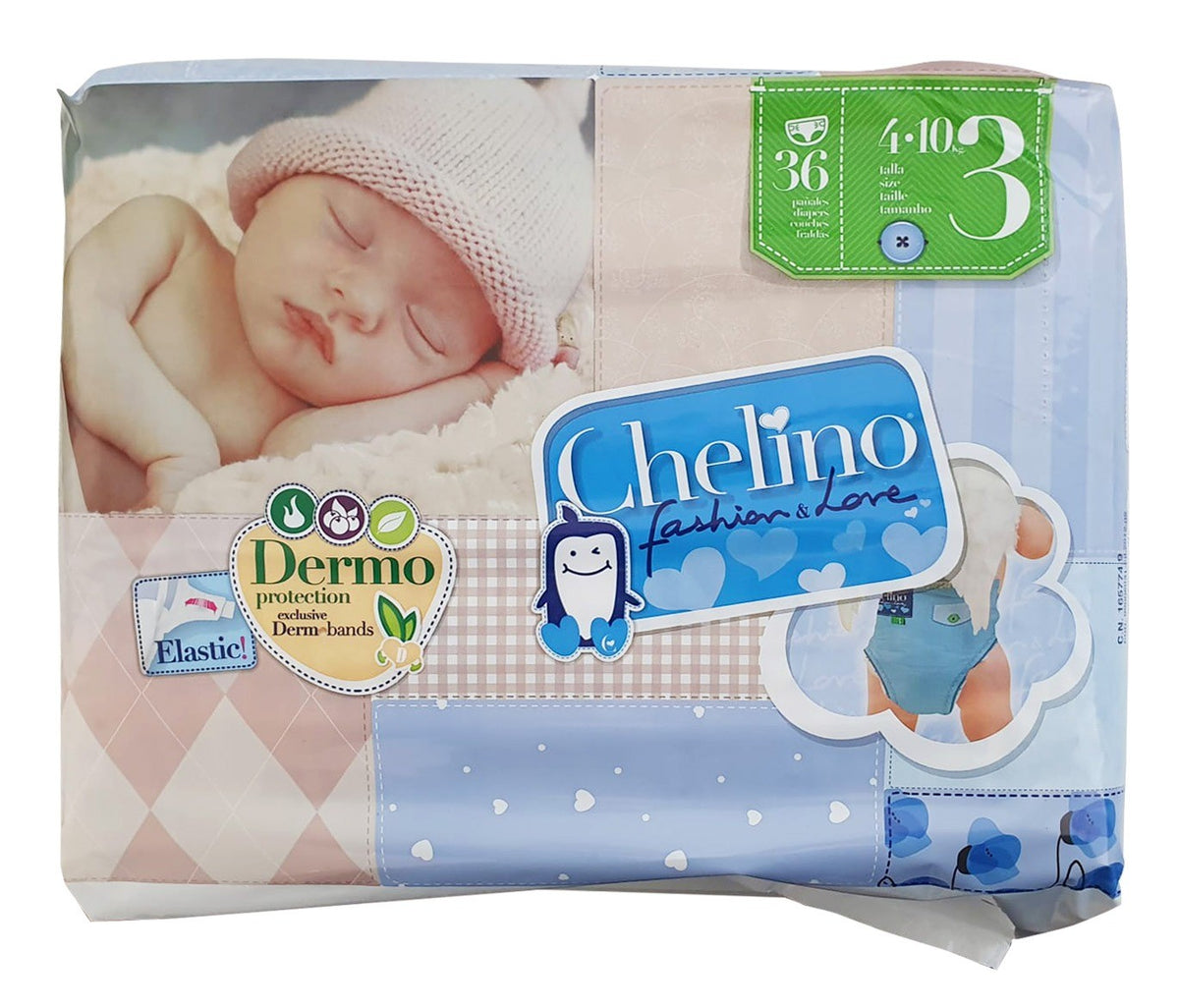 chelino fashion & love Windeln Gr.3 4-10kg (36 Stk)
