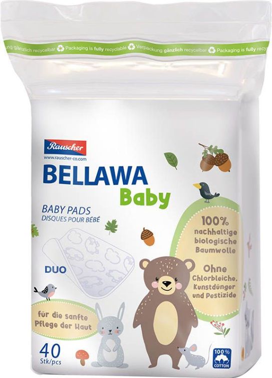 BELLAWA Baby Wattepads (40 Stk)
