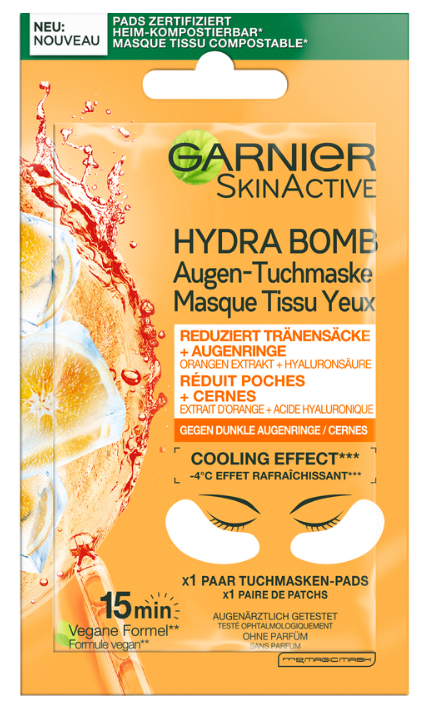 GARNIER SkinActive Hydra Bomb Augen-Tuchmaske (6g)
