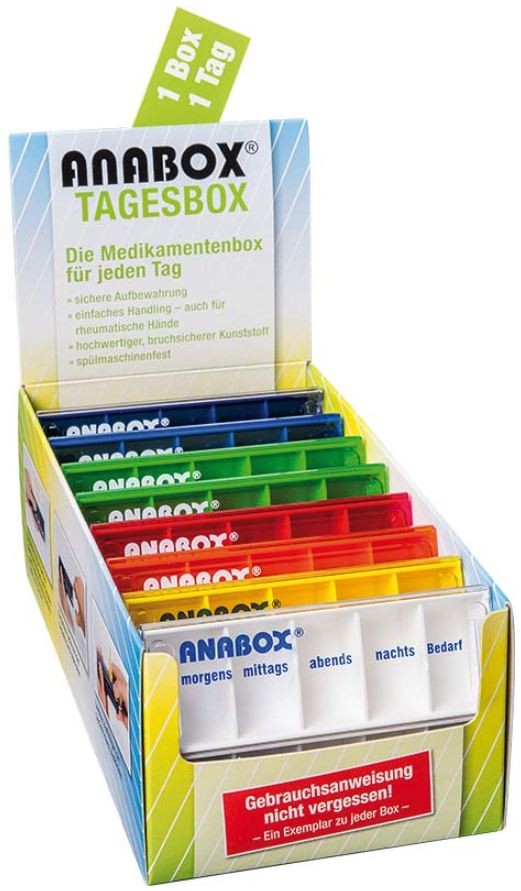 Anabox Medidispenser 7Tage bunt (1 Stk)