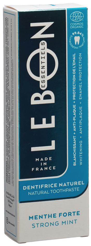Lebon Essentiels Zahnpasta starke Minze Bio (80ml)