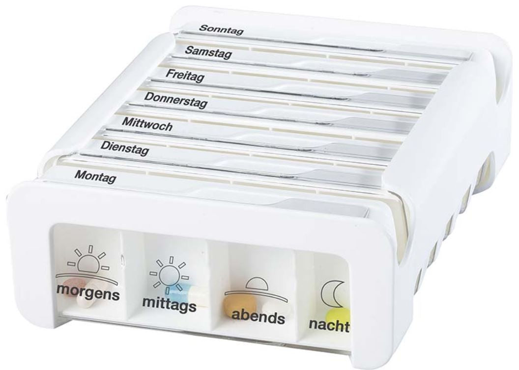 Anabox Medidispenser compact 7 Tage weiss (1 Stk)