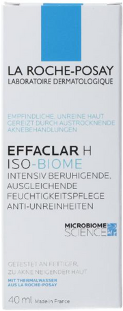 LA ROCHE-POSAY Effaclar H Iso-biome Creme (40ml)