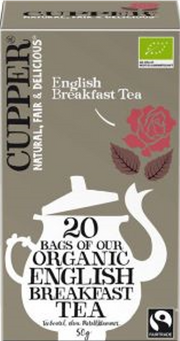 Cupper English Breakfast Tee Fairtrade Bio (20 Stk)