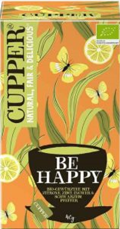 Cupper Be Happy Gewürztee Bio (20 Stk)