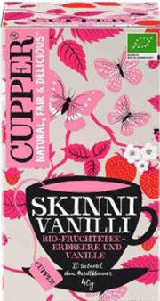 Cupper Skinni Vanilli Früchtetee Bio (20 Stk)