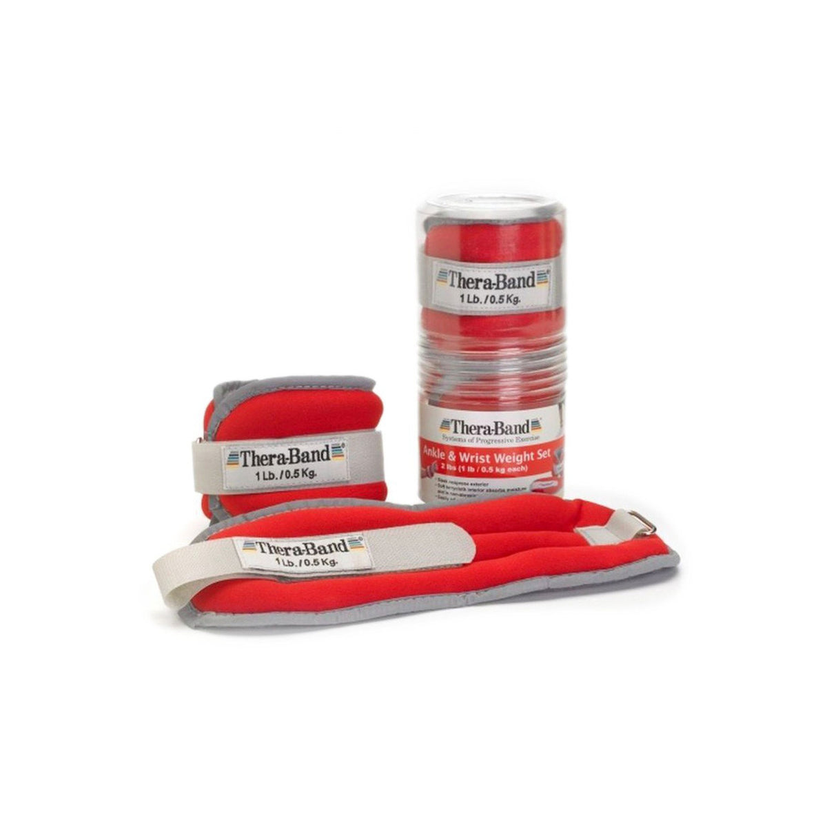 TheraBand Gewichtsmanschetten rot 450g (1 Paar)