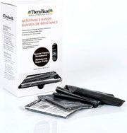 TheraBand Übungsband Dispenser Box, 30x1.50 m schwarz (30 Stk)