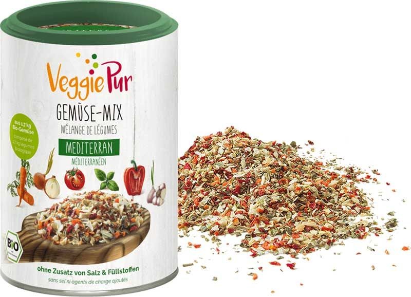 VeggiePur Gemüse-Mix MEDITERRAN (130g)