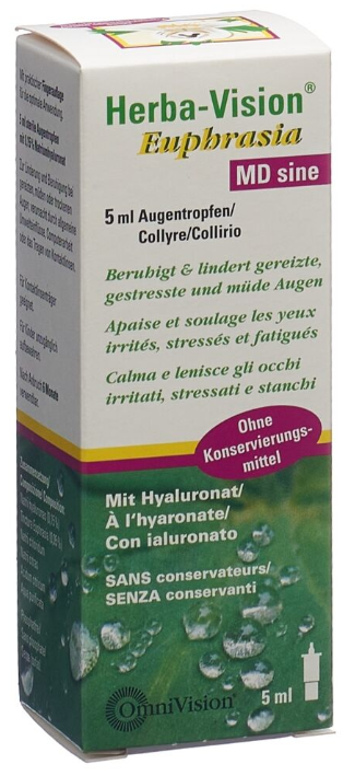Herba-Vision Euphrasia MD sine Augentropfen (10ml)