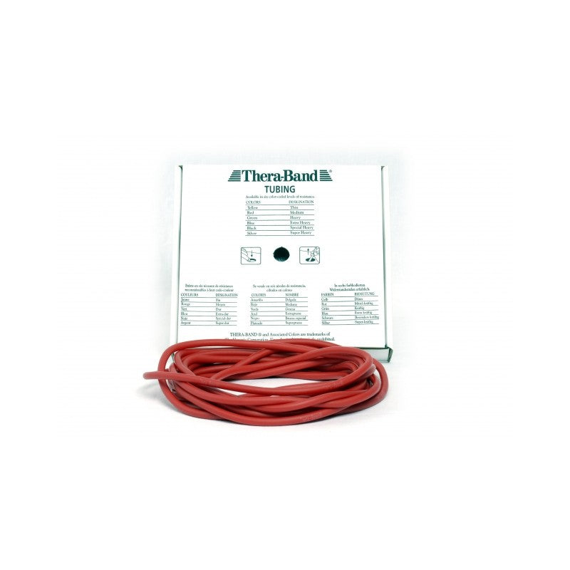 TheraBand Tubing rot mittel 7.5m (1 Stk)