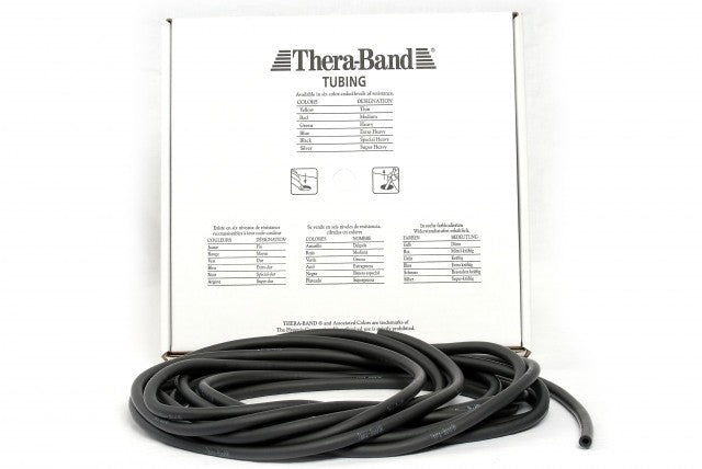 TheraBand Tubing schwarz maxistark 7.5m (1 Stk)