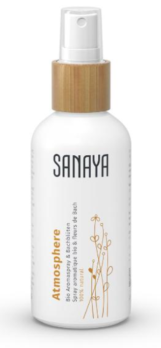 SANAYA Aroma & Bachblüten Spray Atmosphere Bio (100ml)