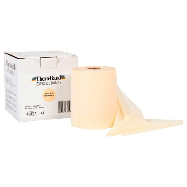 TheraBand Übungsband 45.5m beige extradünn (1 Stk)