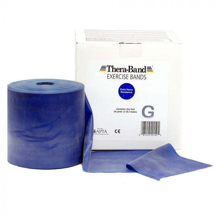 TheraBand Übungsband 45.5m blau extrastark (1 Stk)