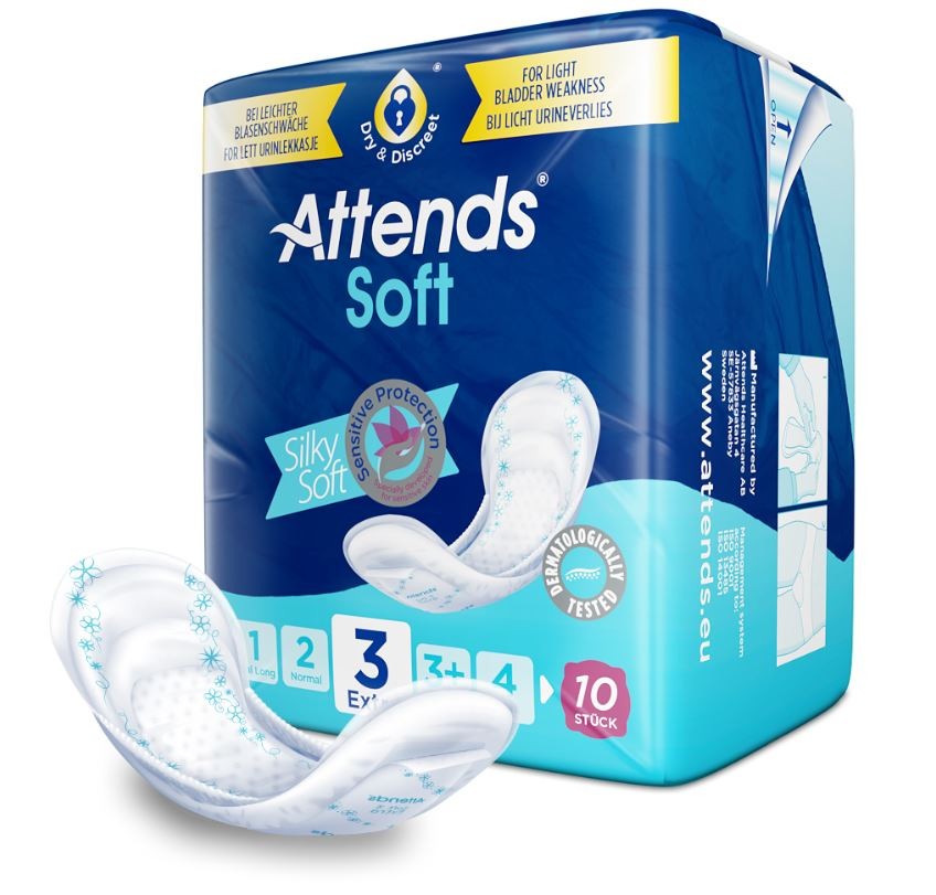 Attends Soft 3 Extra Einlagen (10 Stk)
