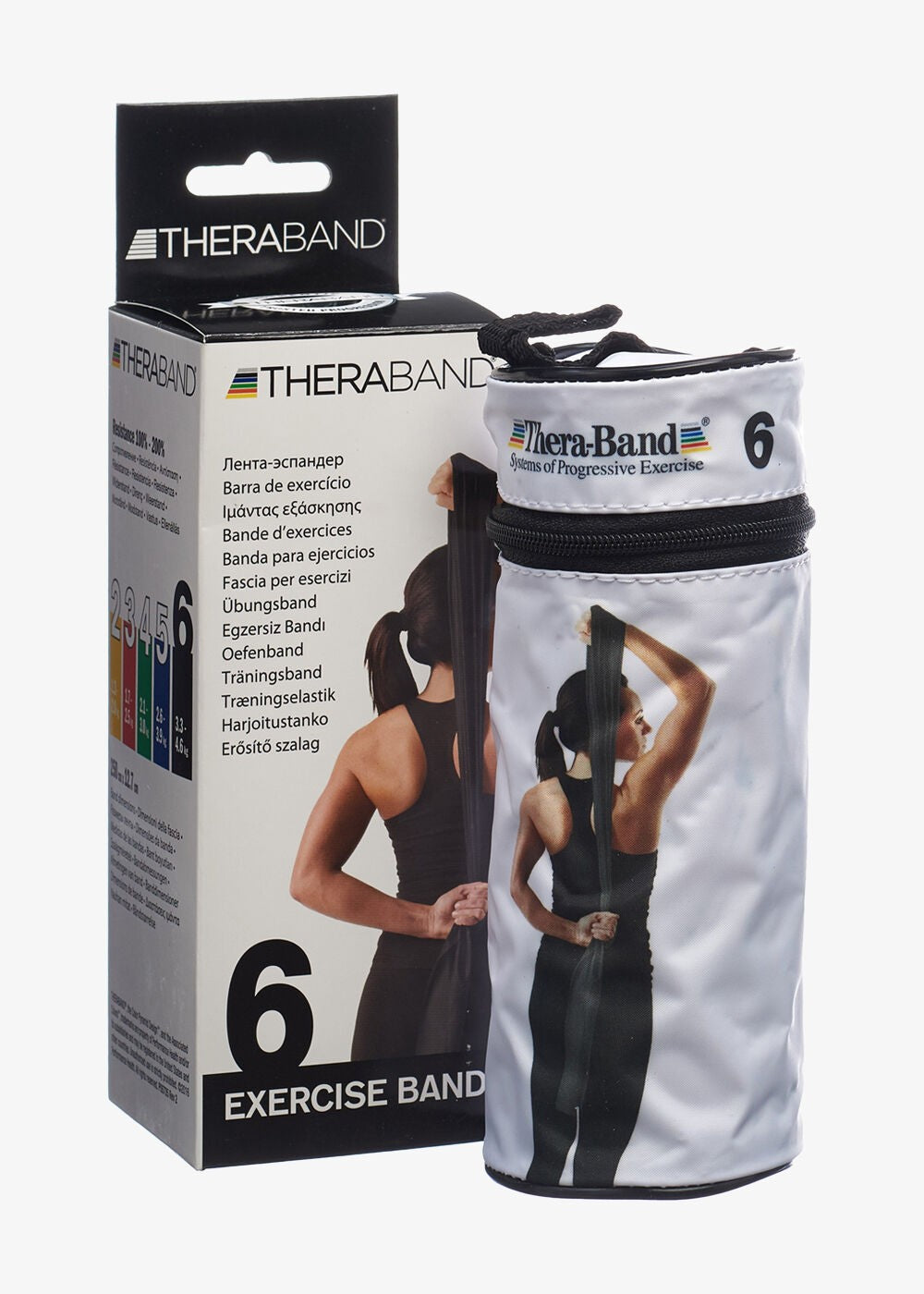 TheraBand schwarz spezial stark 2.5m x 12.7cm (1 Stk)