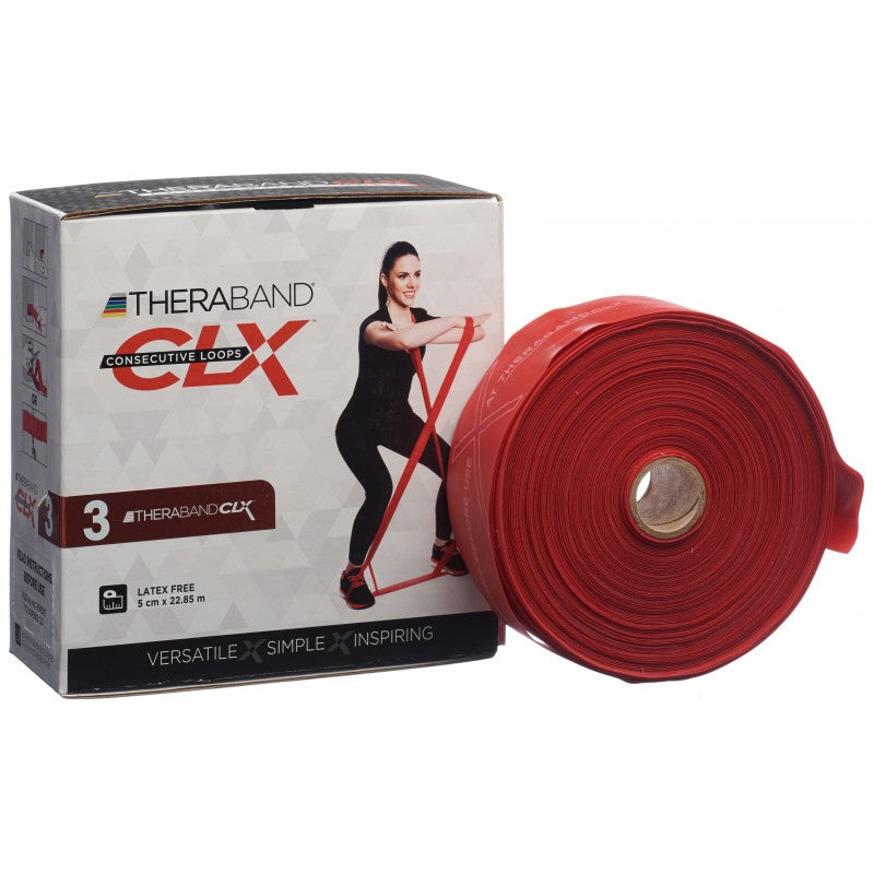 TheraBand CLX22 METER rot/mittel (1 Stk)