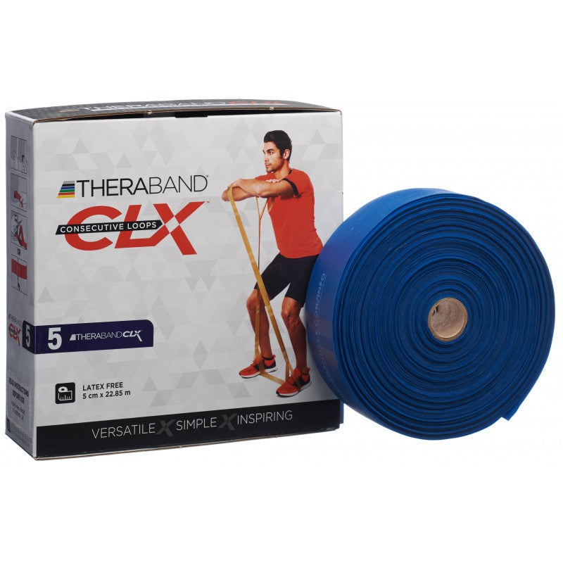 TheraBand CLX22 METER blau/extrastark (1 Stk)