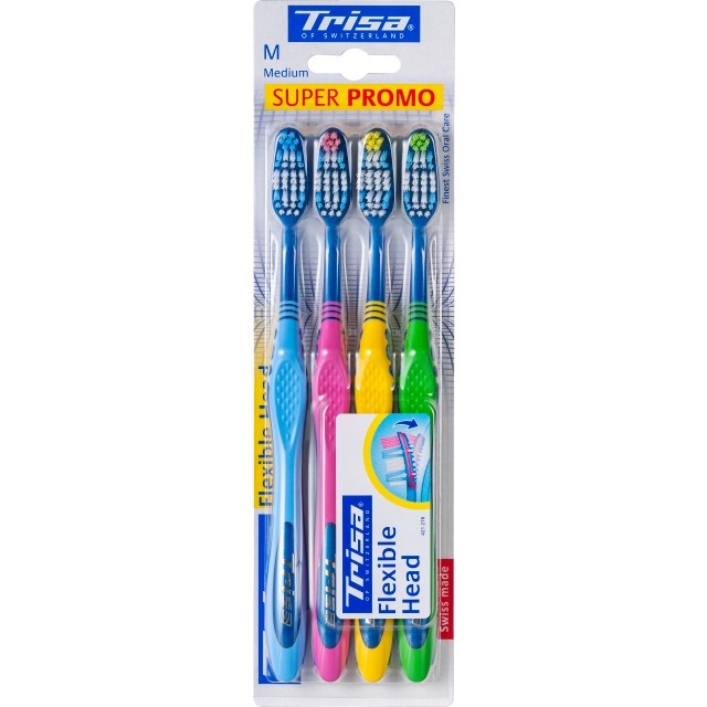 Trisa Flexible head (4 Stk)