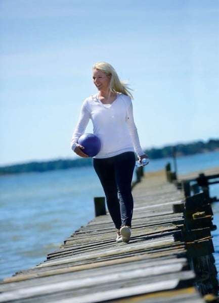 Sissel Pilates Soft Ball 26cm (blau)