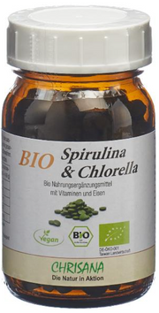 CHRISANA Bio Spirulina & Chlorella Tabletten (250 Stk)