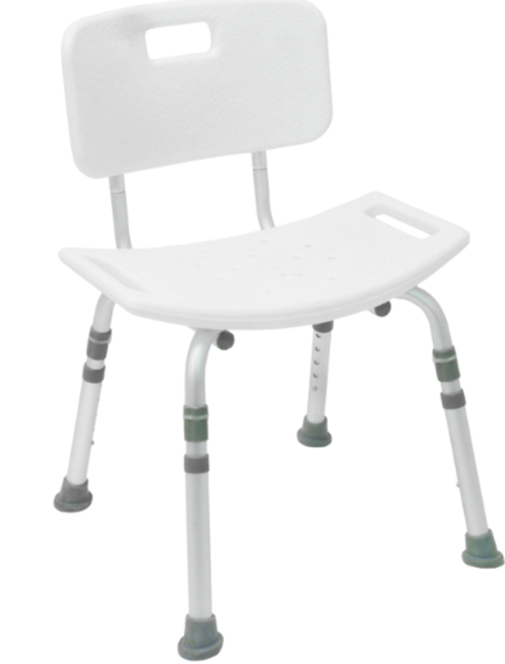 Drive Medical Duschstuhl Duro mit Rückenlehne (1 Stk)