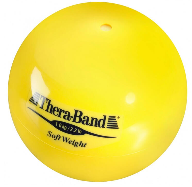 TheraBand Gewichtsball Soft 1 Kg gelb (1 Stk)