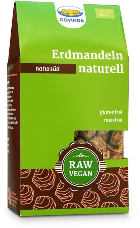 GOVINDA Erdmandeln naturell ganz Bio (250g)