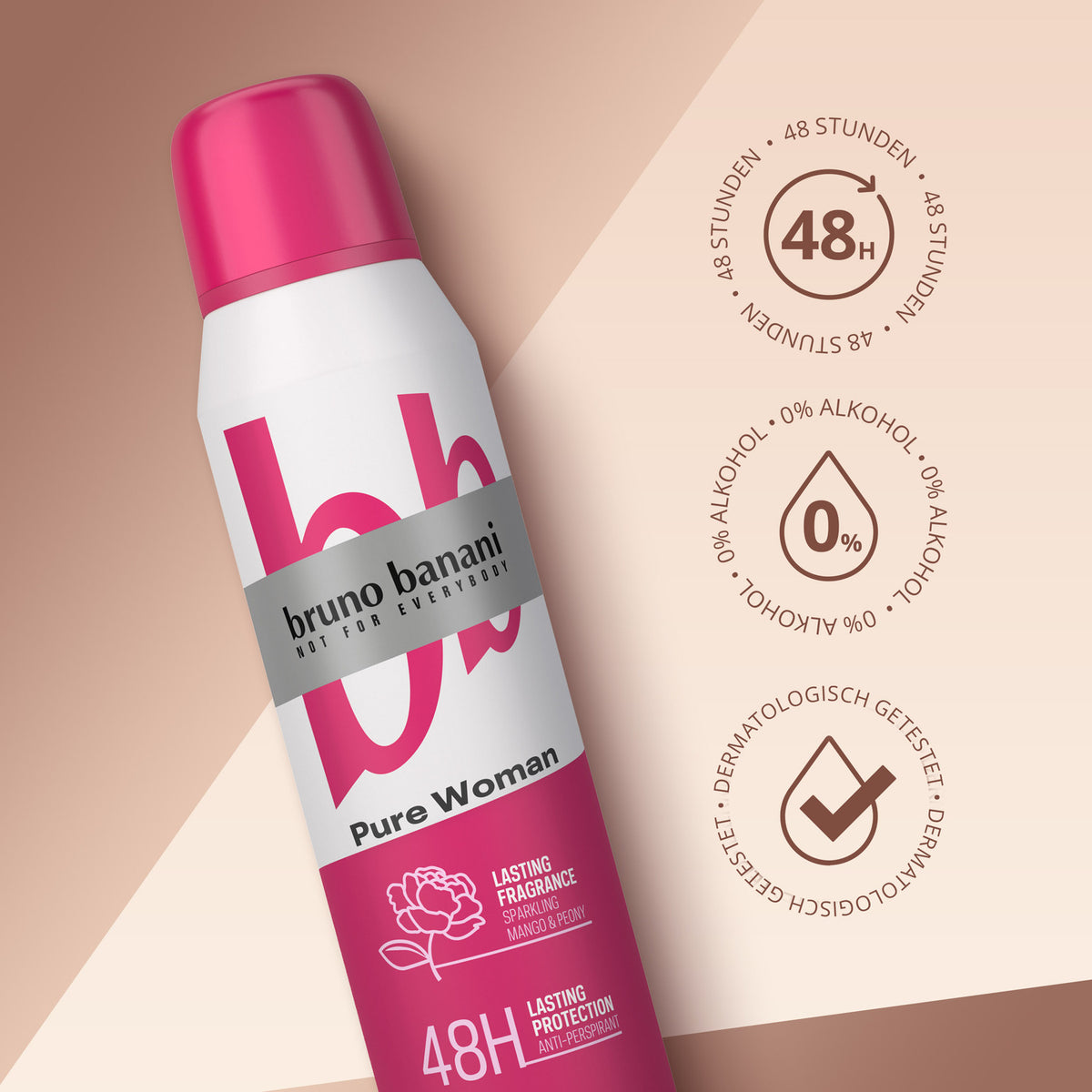 Bruno Banani Pure Woman Antitranspirant Spray (150ml)