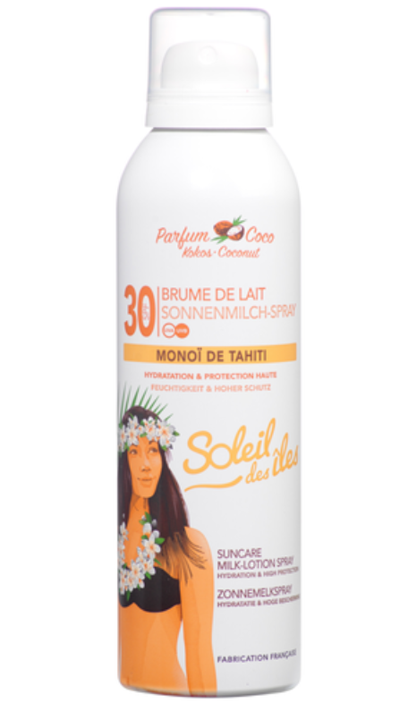 Soleil des îles Sonnenmilch Spray SPF30 Cocos (150ml)