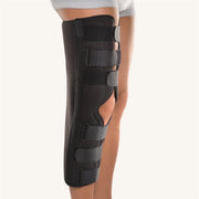 Bort Attelle d'immobilisation du genou 0° 45cm noire (1 pce)