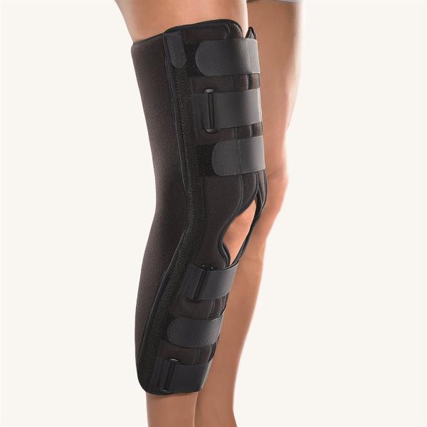 Bort Attelle d'immobilisation du genou 20° 45cm noire (1 pce)