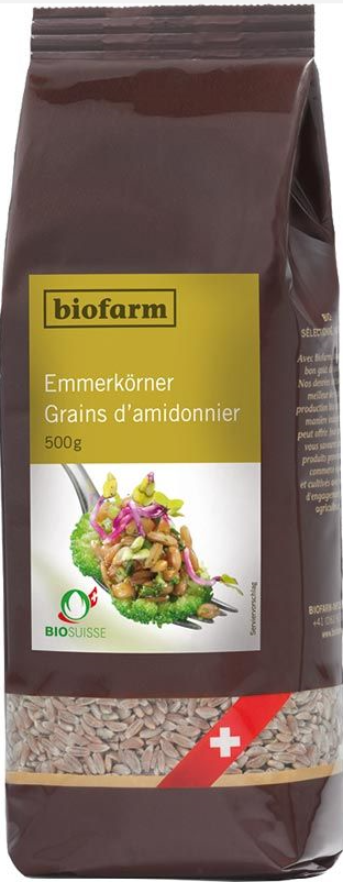 biofarm Emmerkörner Knospe (500g)