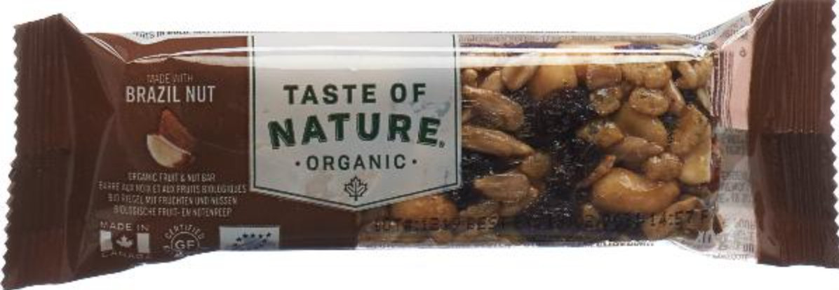 TASTE OF NATURE Snack Bar Brazil Nut (40g)