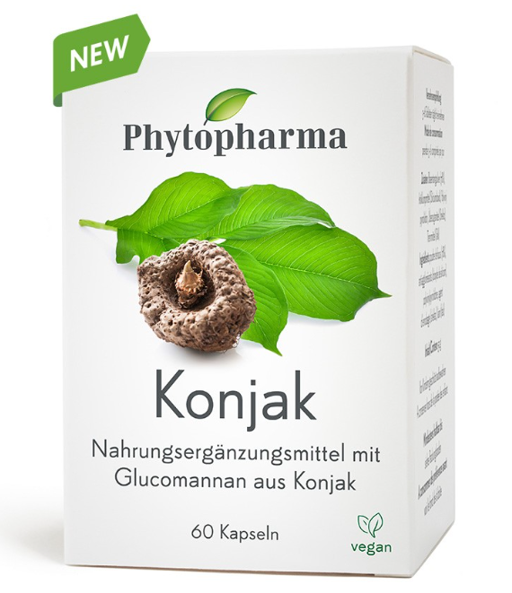 Phytopharma Konjak Kapseln (60 Stk)