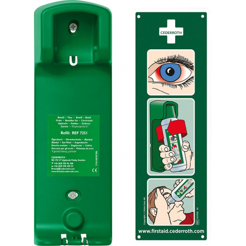 CEDERROTH Wandhalterung zu Augendusche (500ml)