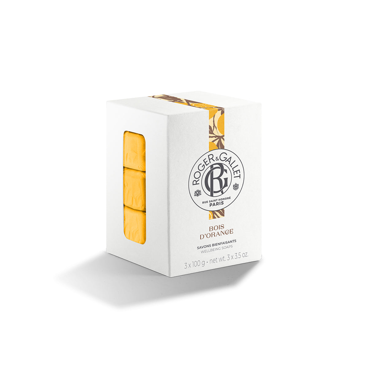 ROGER & GALLET Bois d'Orange Seifen 3er-Box (3 x 100g)