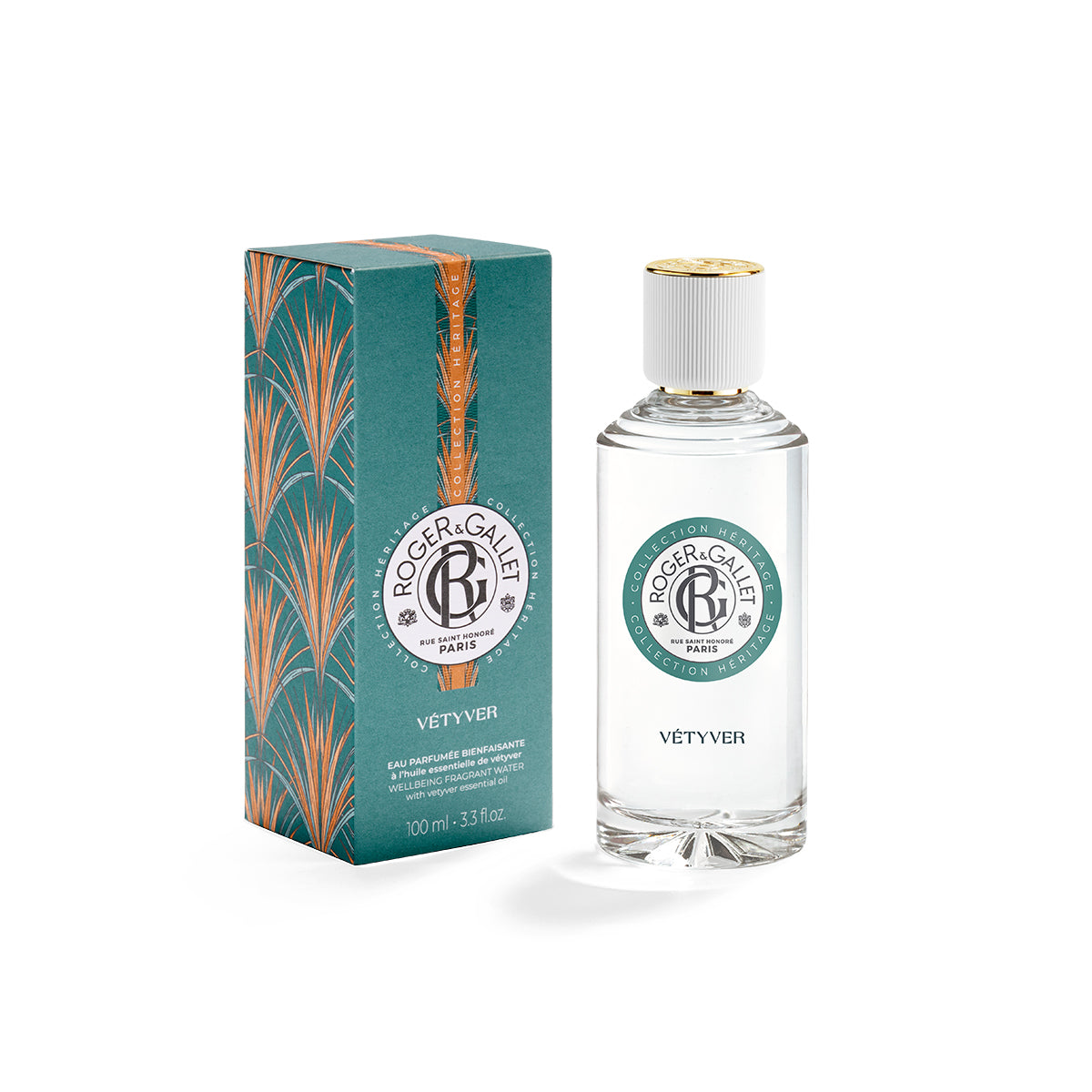 ROGER & GALLET Vétyver Eau Parfumée (100ml)