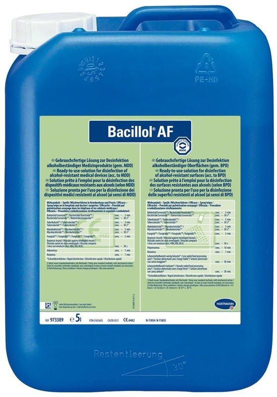 Bacillol AF Desinfektion flüssig (5l)