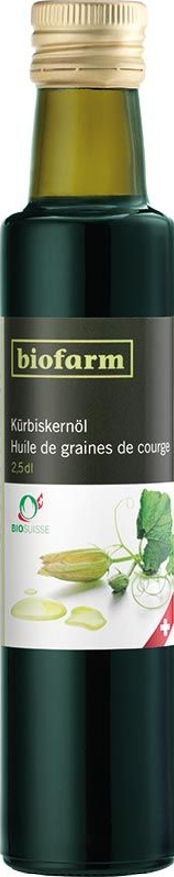 biofarm Kürbiskernöl CH Knospe (250ml)