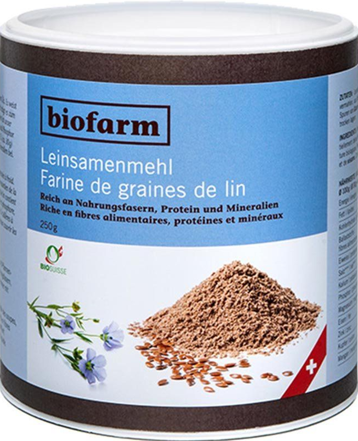 biofarm Leinsamenmehl Knospe CH (250g)